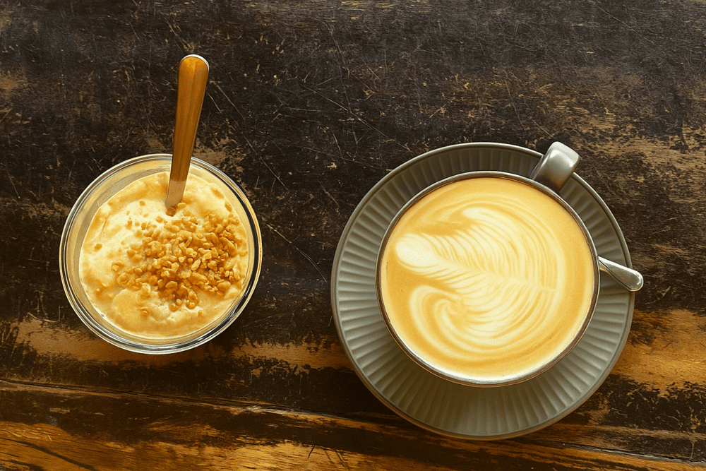 Faifo’s drip coffee is brewed in the traditional Vietnamese style, delivering a bold flavor and a rich aftertaste